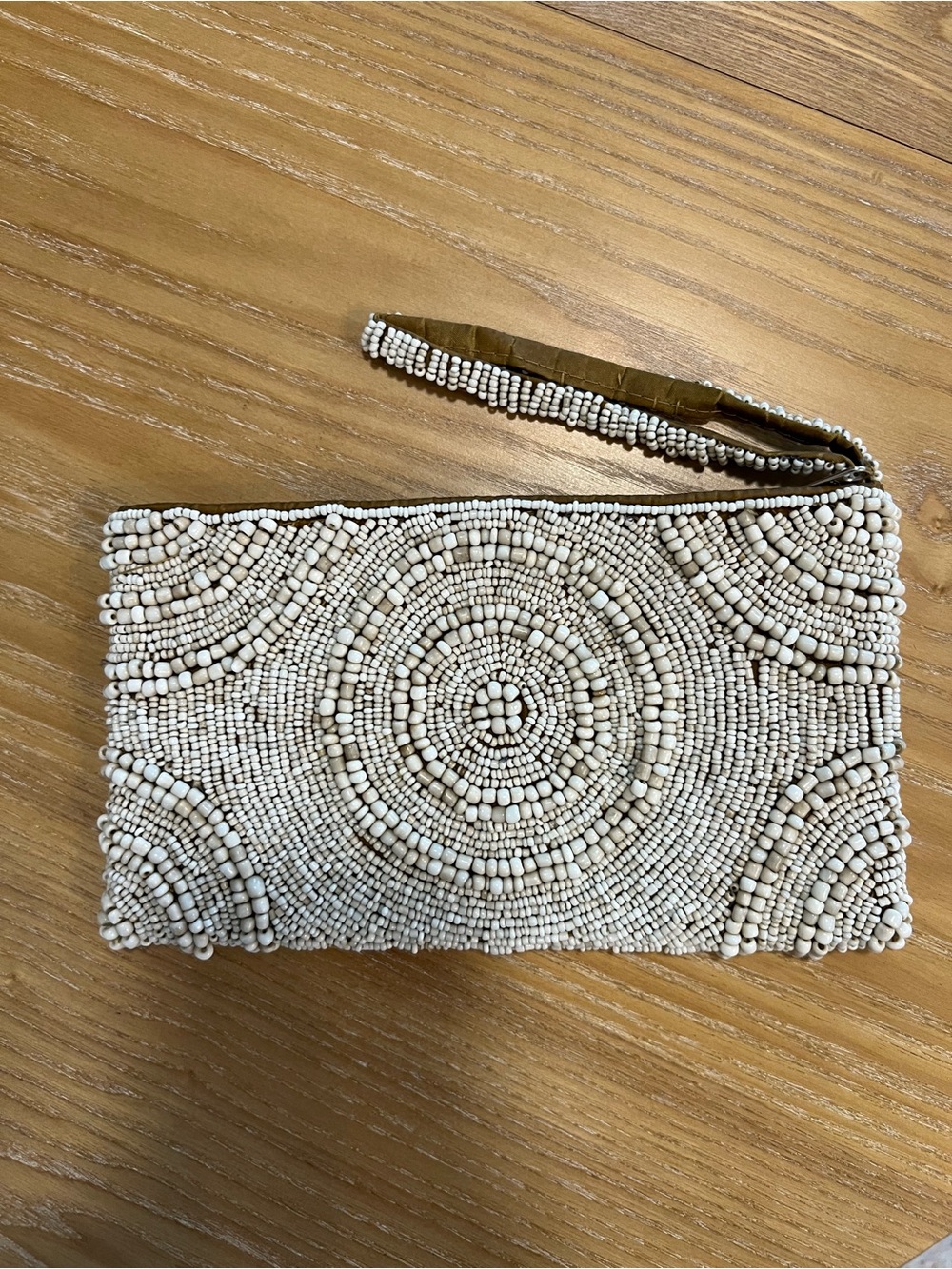 Beaded Wristlet Clutch